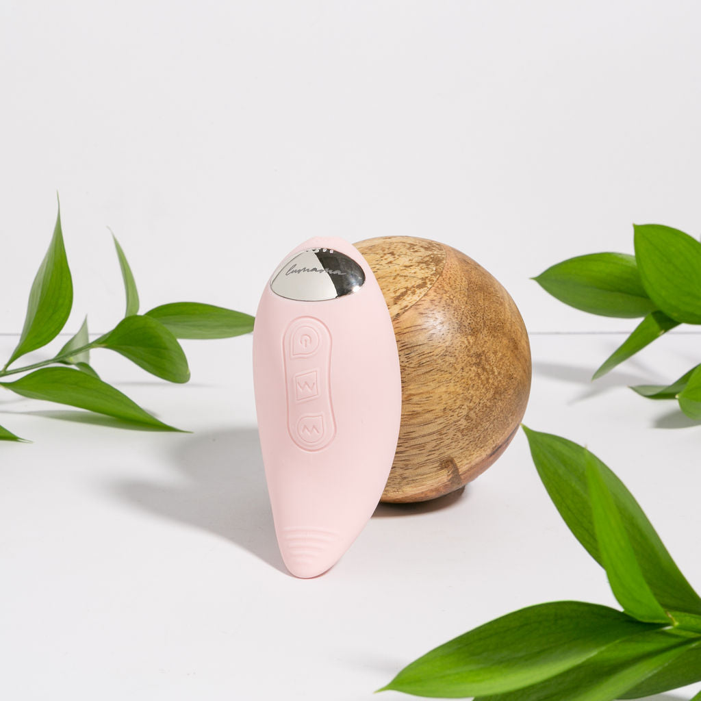 Blush Lumama Lactation Massager for mastitis treatment.