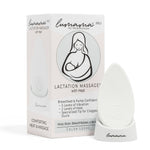 Lumama warming lactation massager mastitis treatment in gray by Mammaease